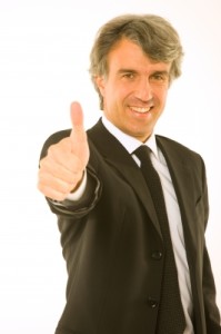 Man With Thumbs Up